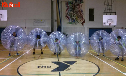 inflatable zorb ball makes users excited